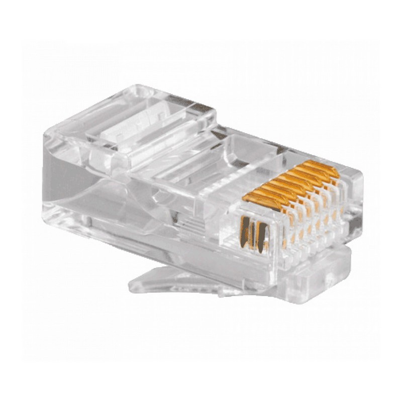 CONECTOR MACHO RJ45 CAT6 UNIFILAR FURUKAWA (50 UNID)